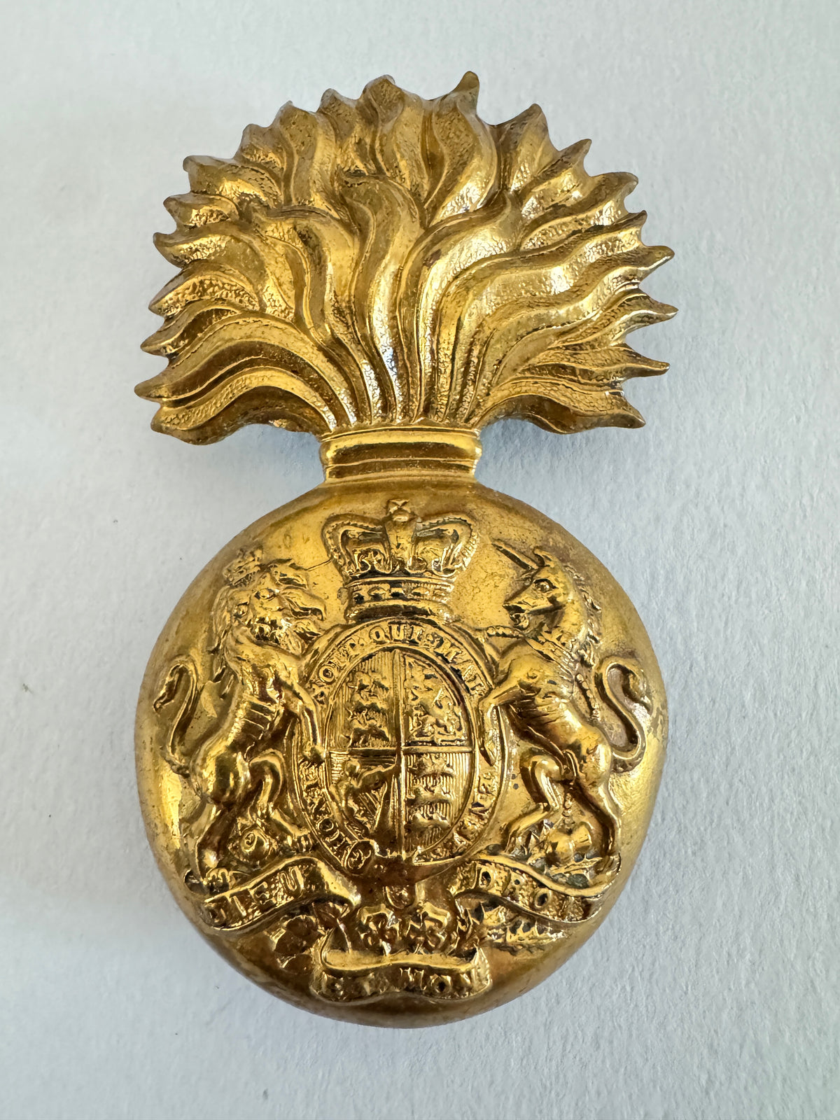 British Army Royal Scots Fusiliers Victorian Glengarry Cap Badge