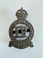 WW2 British Army 4th Queen's Own Hussars Regiment Officer's Cap Badge