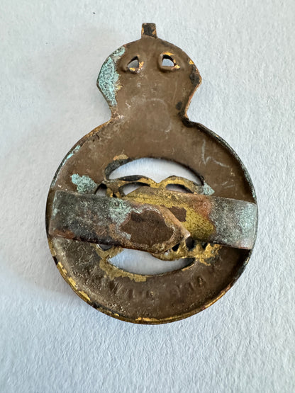 WW2 British Army Royal Horse Guards Officer's Cap Badge