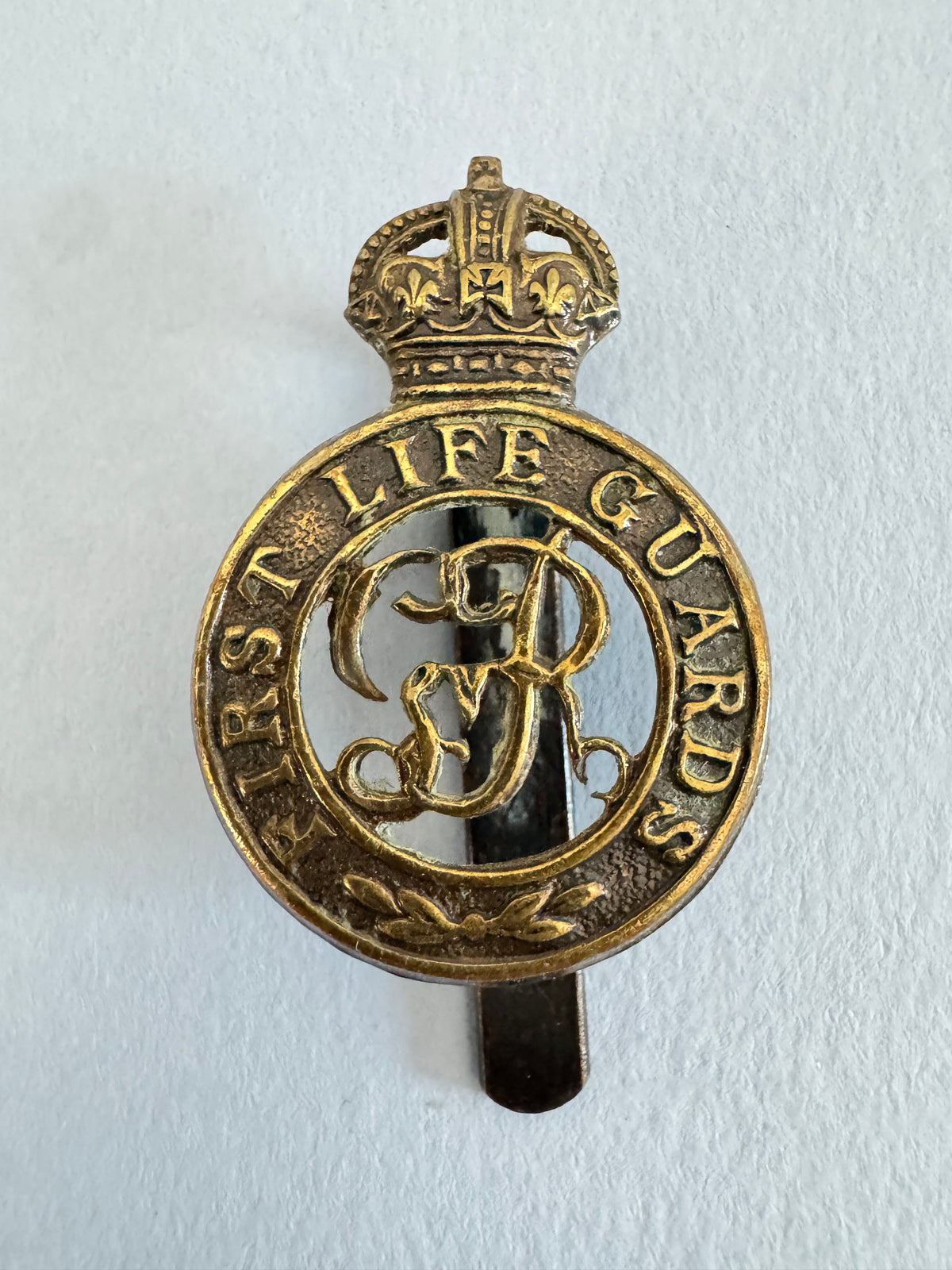 WW1 British Army First Life Guards Cap Badge