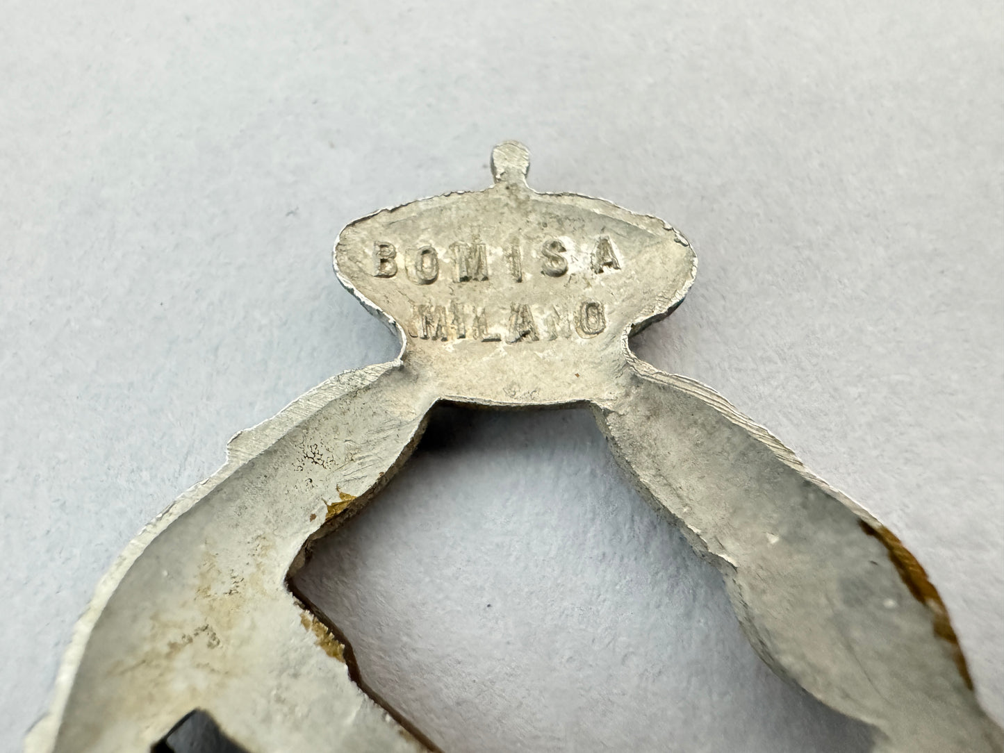 WW2 Italian Air Force Gold Torpedo Aircraft Qualification Badge BOMISA