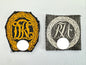 Third Reich DRL & RJA Cloth Sports Badges
