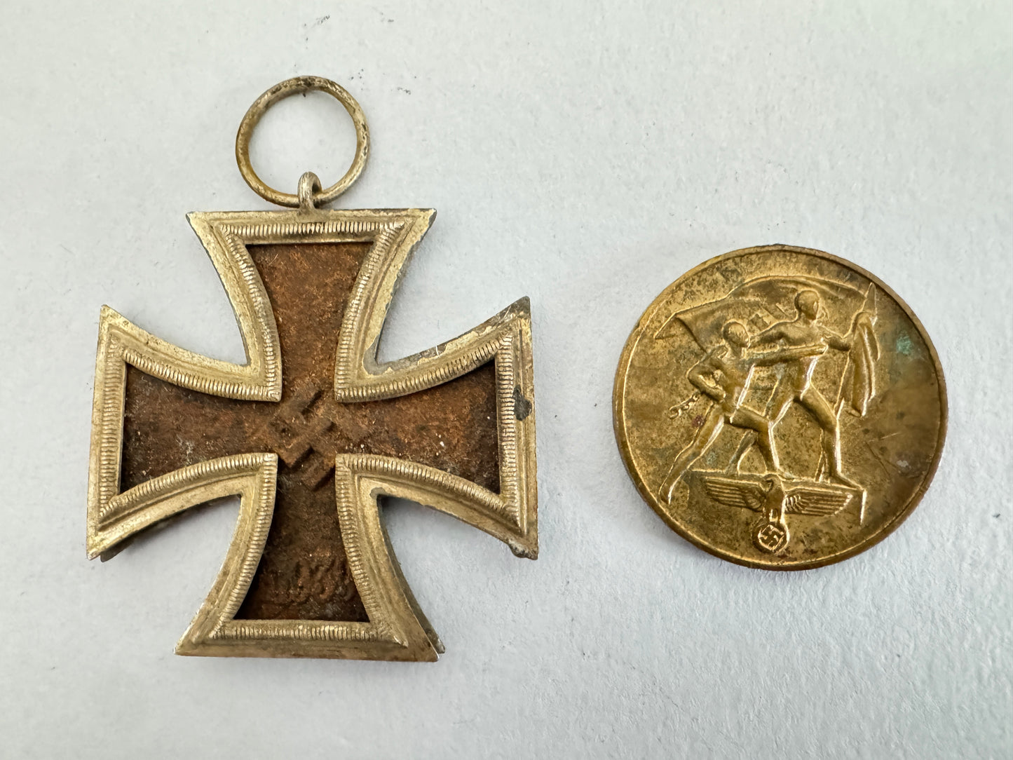 1939 Iron Cross 2nd Class & Czech Annexation Medal