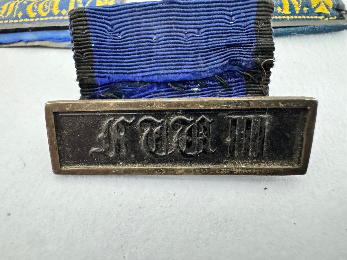 Imperial German Prussian Landwehr Long Service Ribbon Bars