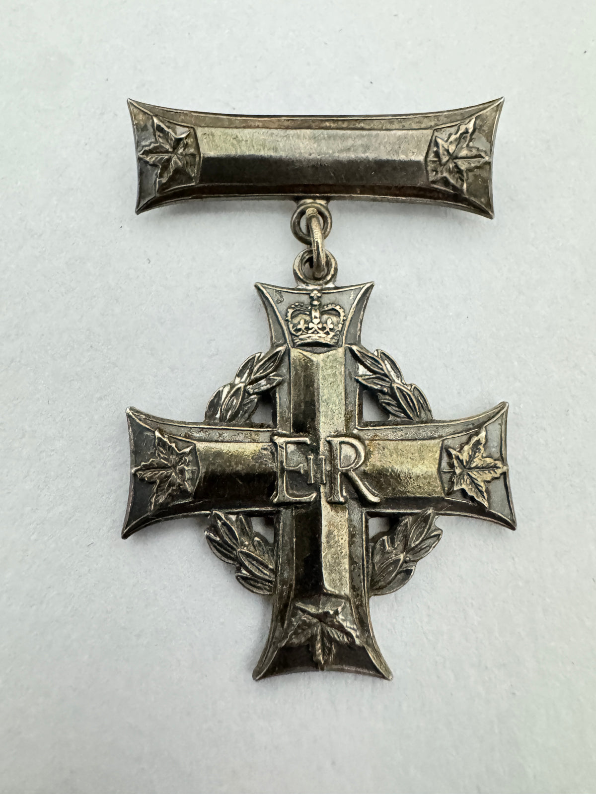 WW1 Canadian Army Officer Medal Bar & Memorial Cross Cased