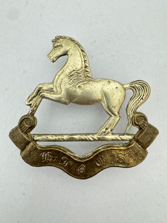 WW2 British Army King's Liverpool Regiment Pouch Badge