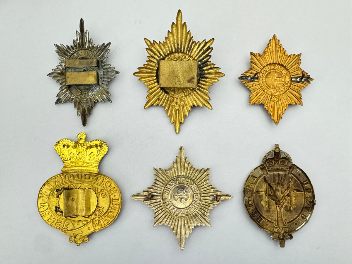 WW1 British Army Coldstream Grenadier Scots Irish Guards Valise Badge Insignia