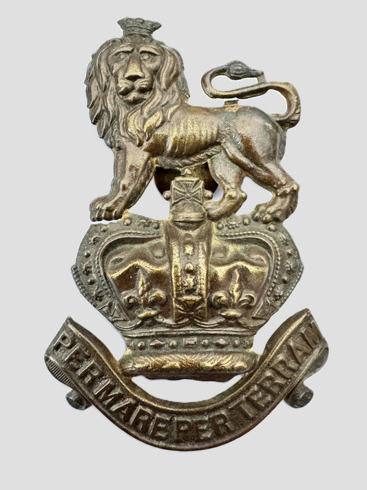 Victorian British Royal Marines Valise Badge