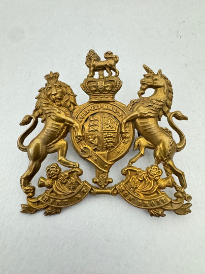 Boer War British Army Royal Home Counties Reserve Regiment Field Cap Badge