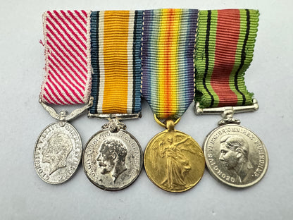 WW1 Royal Air Force Distinguished Flying Medal Miniature Bar DFM