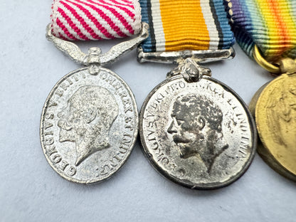 WW1 Royal Air Force Distinguished Flying Medal Miniature Bar DFM