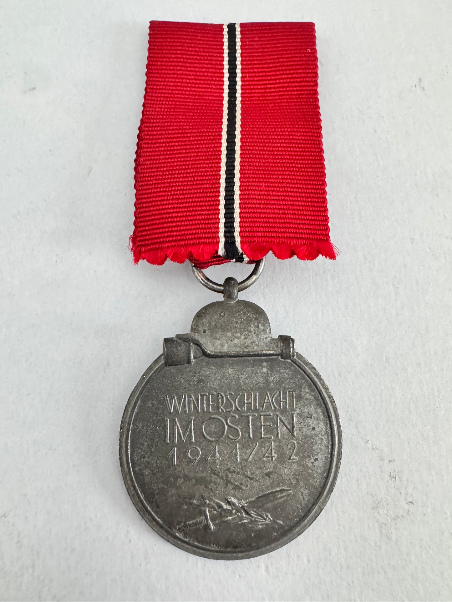 WW2 German Eastern Front Medal (Ostmedaille), 6 Fritz Zimmermann
