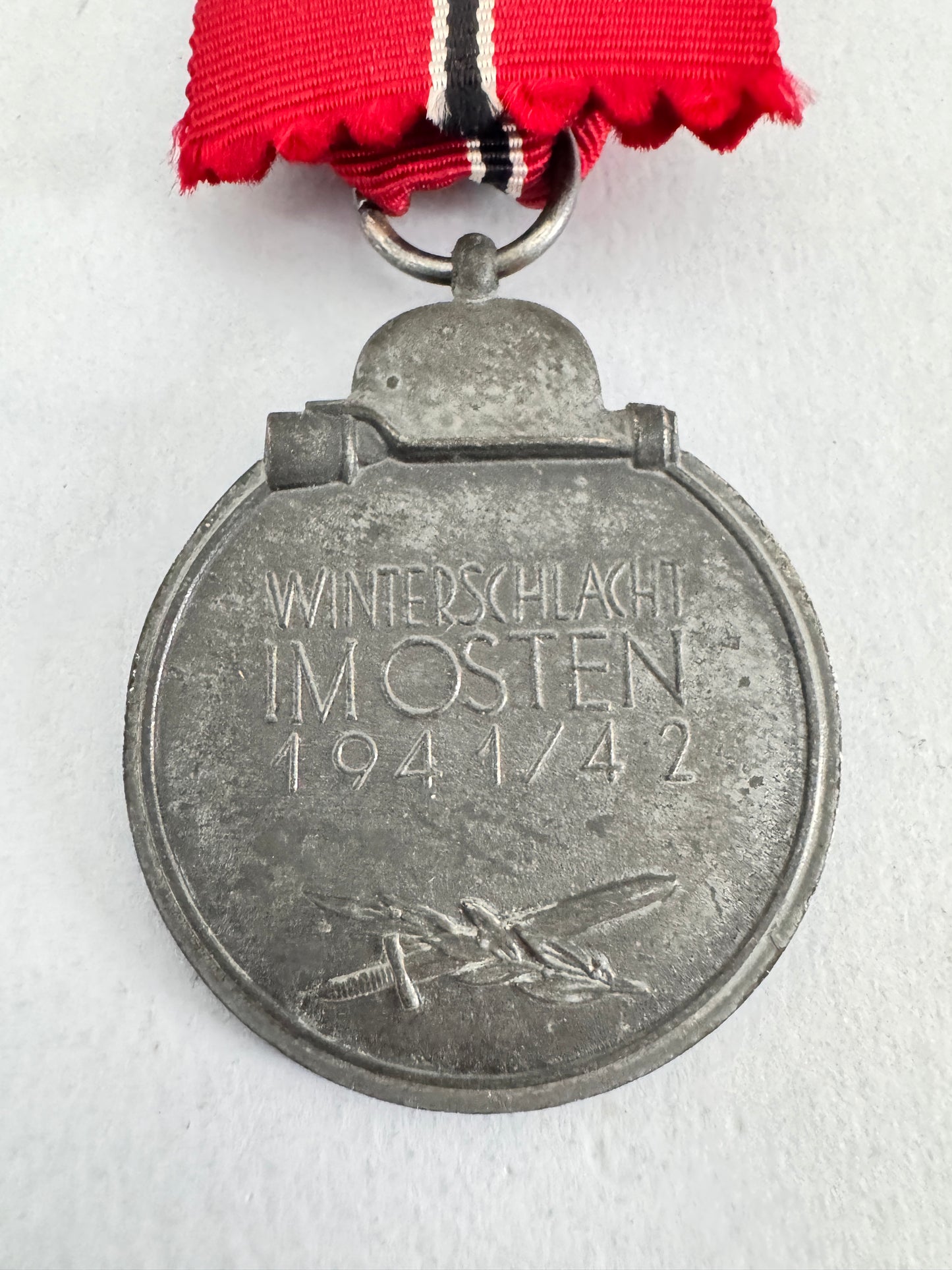 WW2 German Eastern Front Medal (Ostmedaille), 6 Fritz Zimmermann