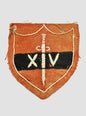 WW2 British 14th Army Formation Sign Arm Badge XIV