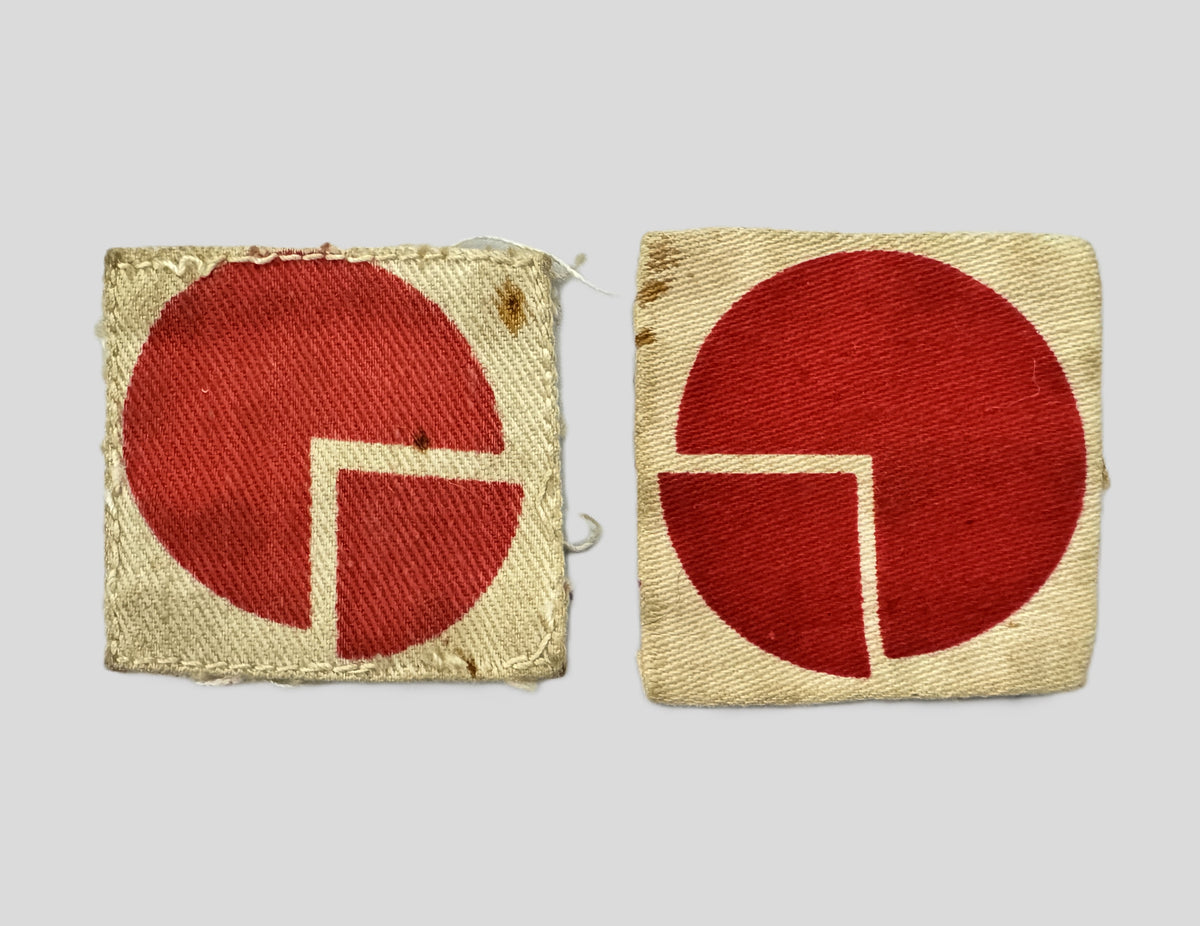 WW2 British Army 4th Division Printed Formation Signs