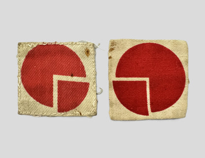 WW2 British Army 4th Division Printed Formation Signs