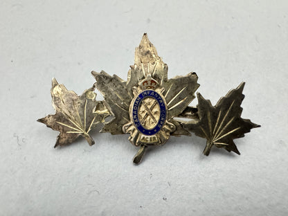 Canadian Army Lapel Pin Badges CEF WW1 WW2