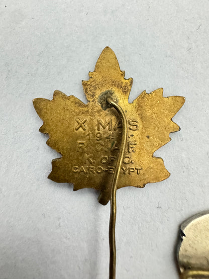 Canadian Army Lapel Pin Badges CEF WW1 WW2