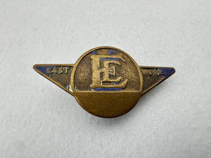 WW2 British English Electric East Works Lapel Badge