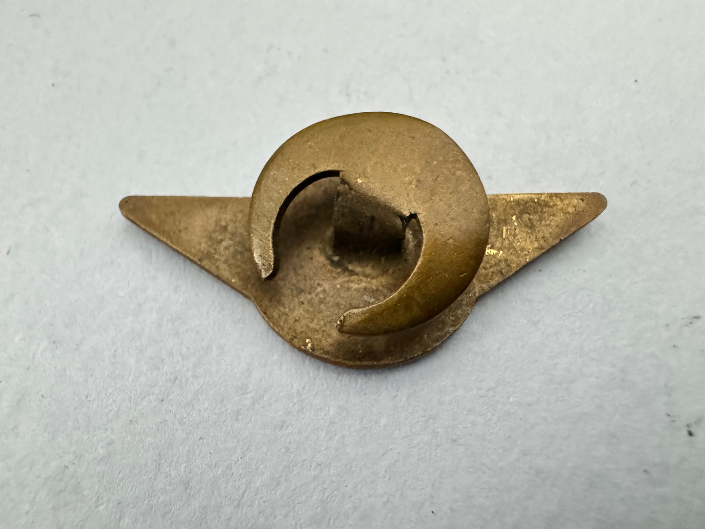 WW2 British English Electric East Works Lapel Badge