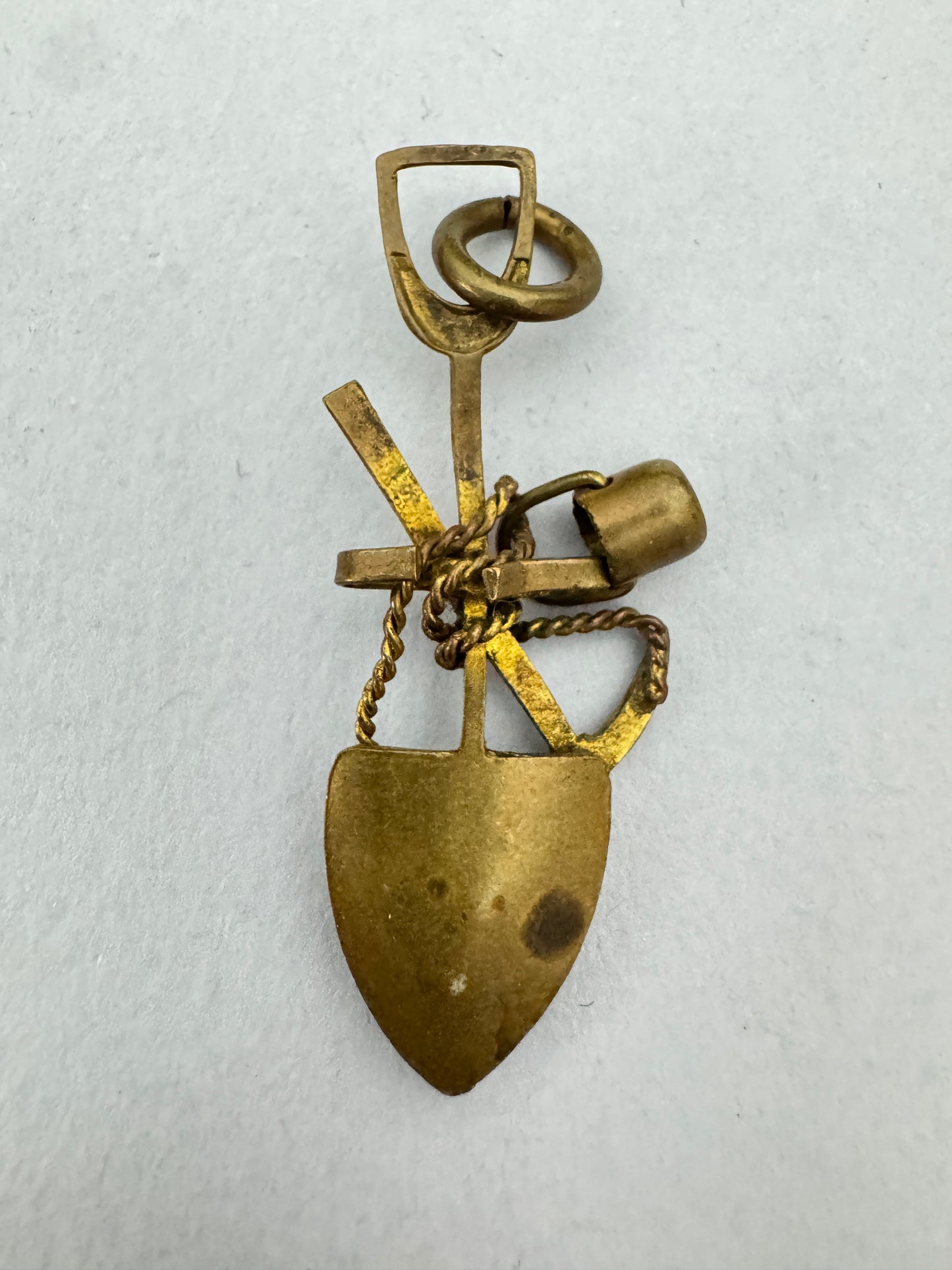 South Africa Gold Rush Miner's Souvenier Brooch