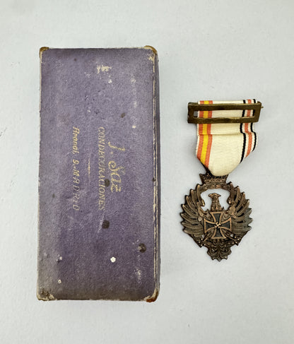 Spanish Blue Division Medal, Russia 1941, Boxed