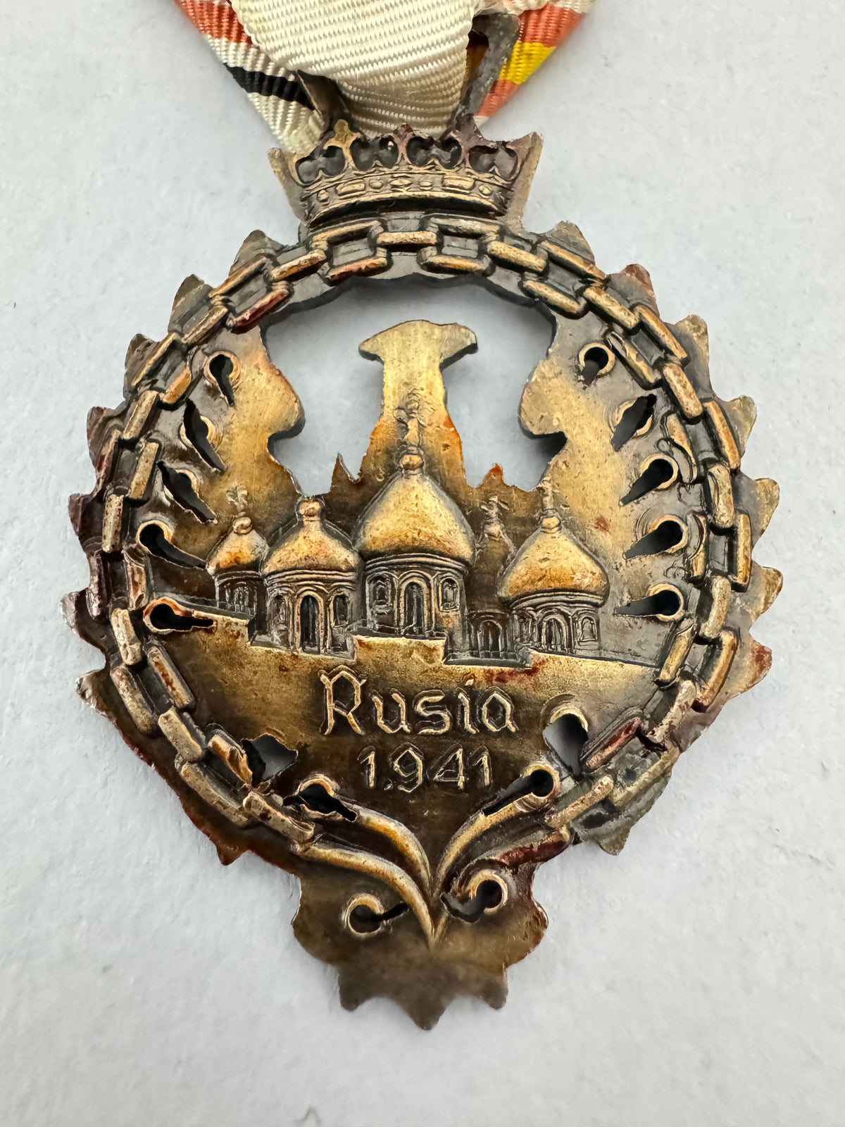 Spanish Blue Division Medal, Russia 1941, Boxed