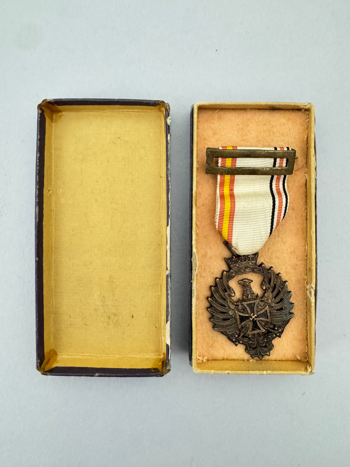 Spanish Blue Division Medal, Russia 1941, Boxed