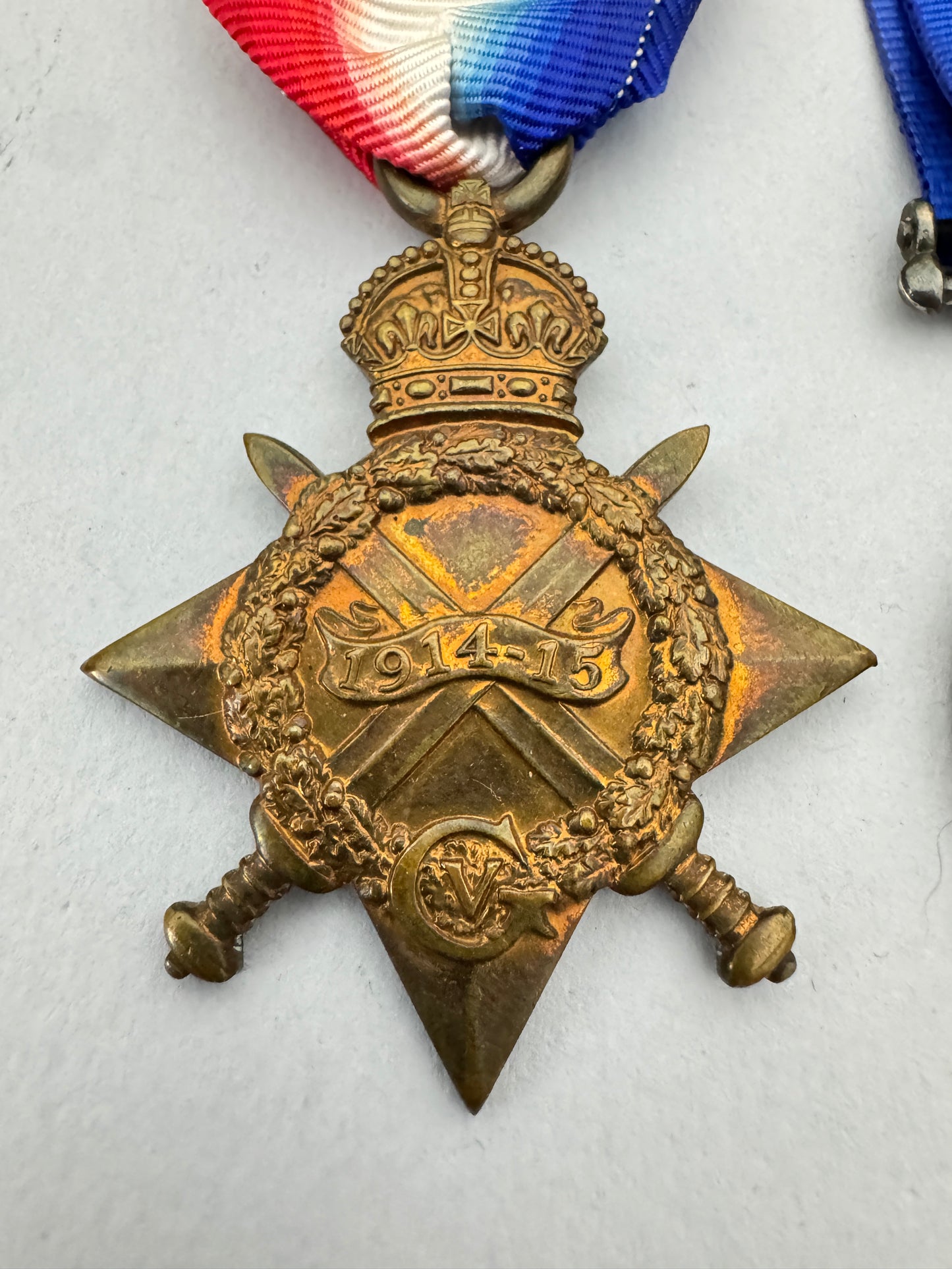 WW1 British Army Cyclist Corps Medals Trio 1914-15 Star BWM Inter Allied