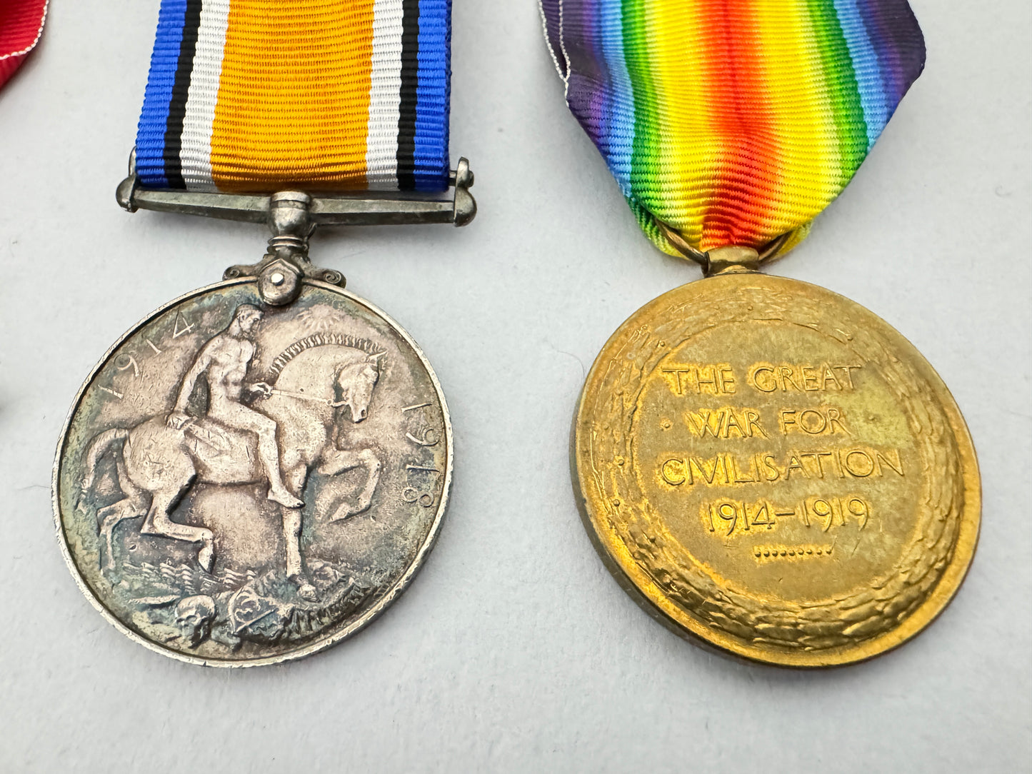 WW1 British Army Cyclist Corps Medals Trio 1914-15 Star BWM Inter Allied