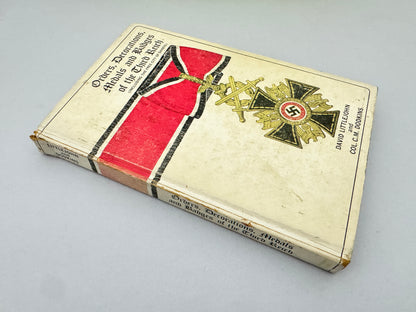 Orders Decorations Medals & Orders of the Third Reich Littlejohn Bender Book