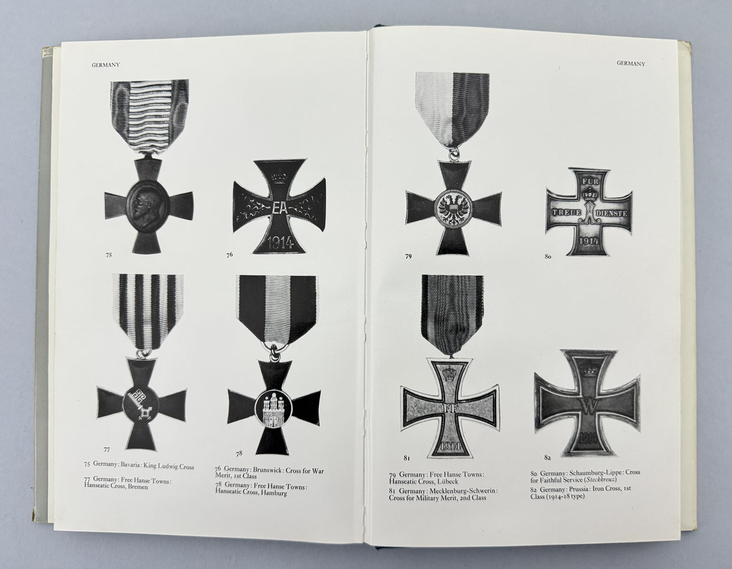The Medals Decorations & Orders of the Great War 1914-1918 Book Purves
