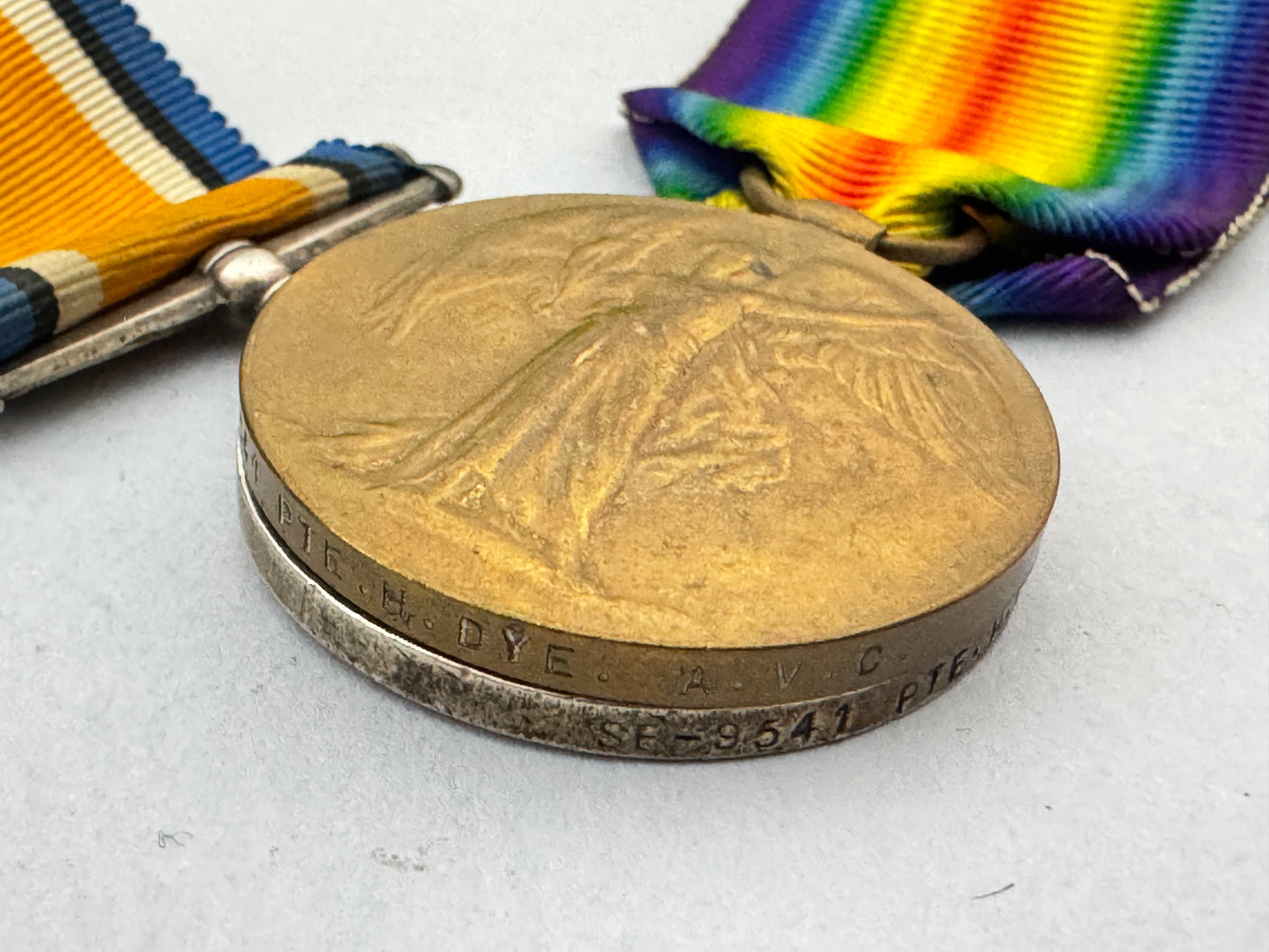 WW1 British Army Veterinary Corps Medals Trio 1914-15 Star BWM Inter Allied AVC