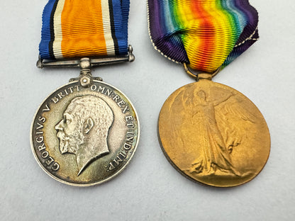 WW1 British Army King's Royal Rifle Corps Medals BWM Inter Allied KRRC
