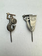 Polish Warsaw Uprising Patriotic Badge Pair