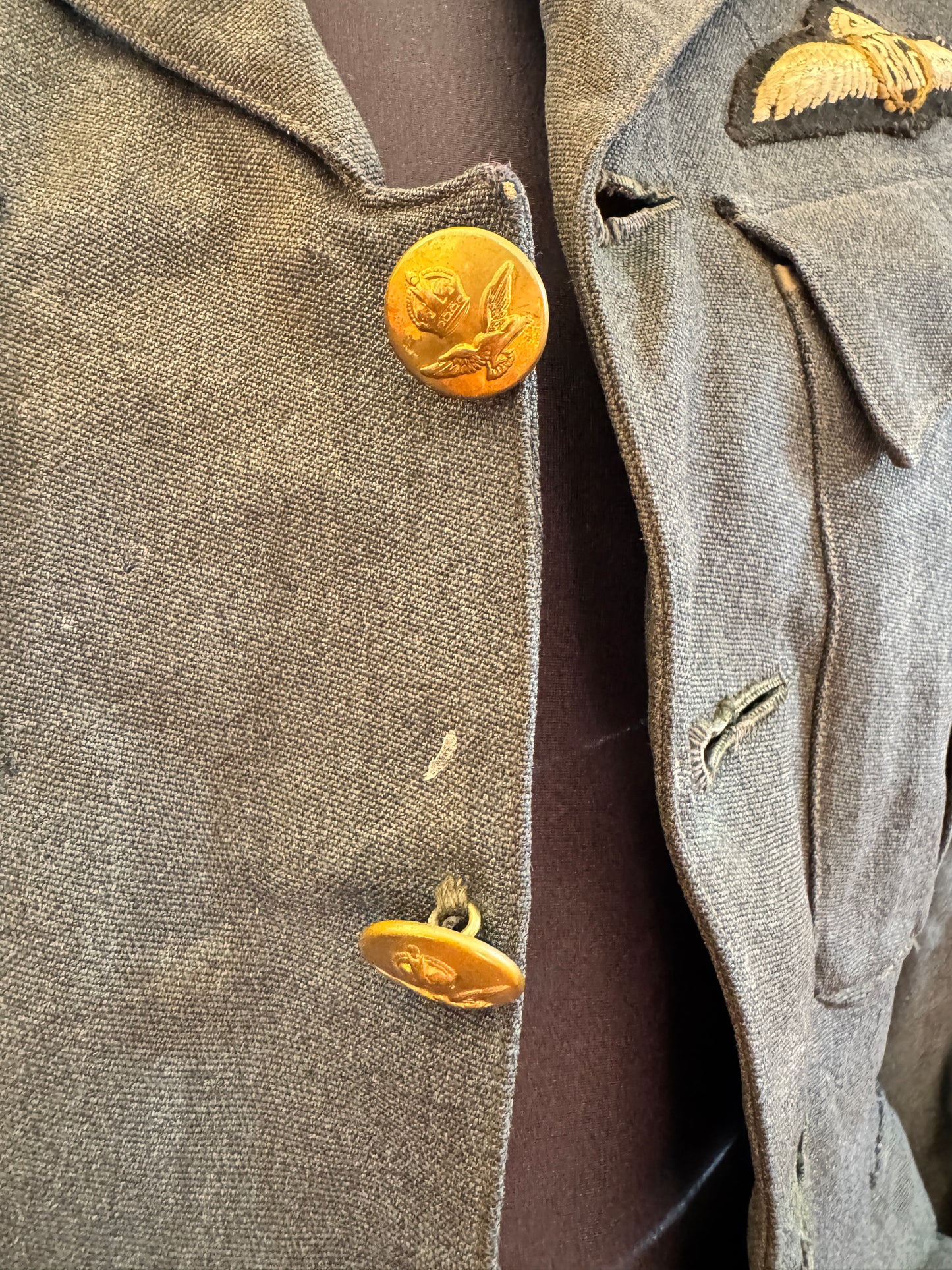 WW2 Royal Air Force Pilot Officer Uniform Service Tunic