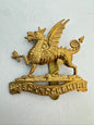 Original WW1 Brecknockshire Battalion Cap Badge