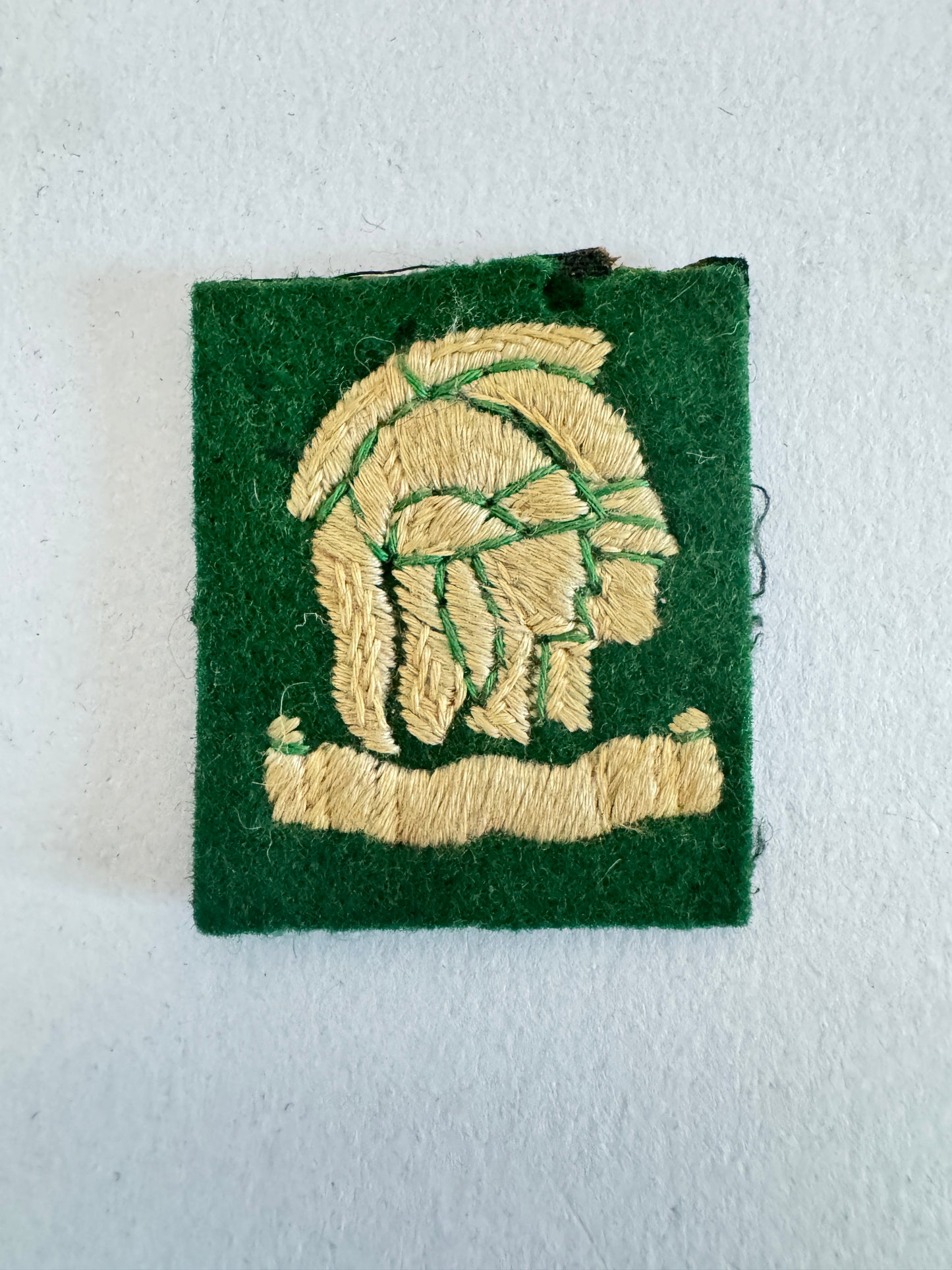 WW2 British Army 163rd Officer Cadet Training Unit Formation Sign Arm Badge