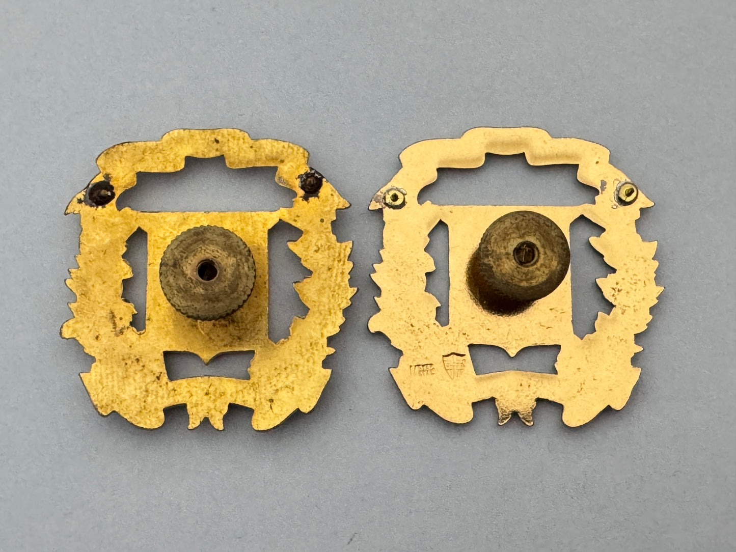 Dominican Republic Police Officer & Other Ranks Cap Badges MEYER NEW YORK