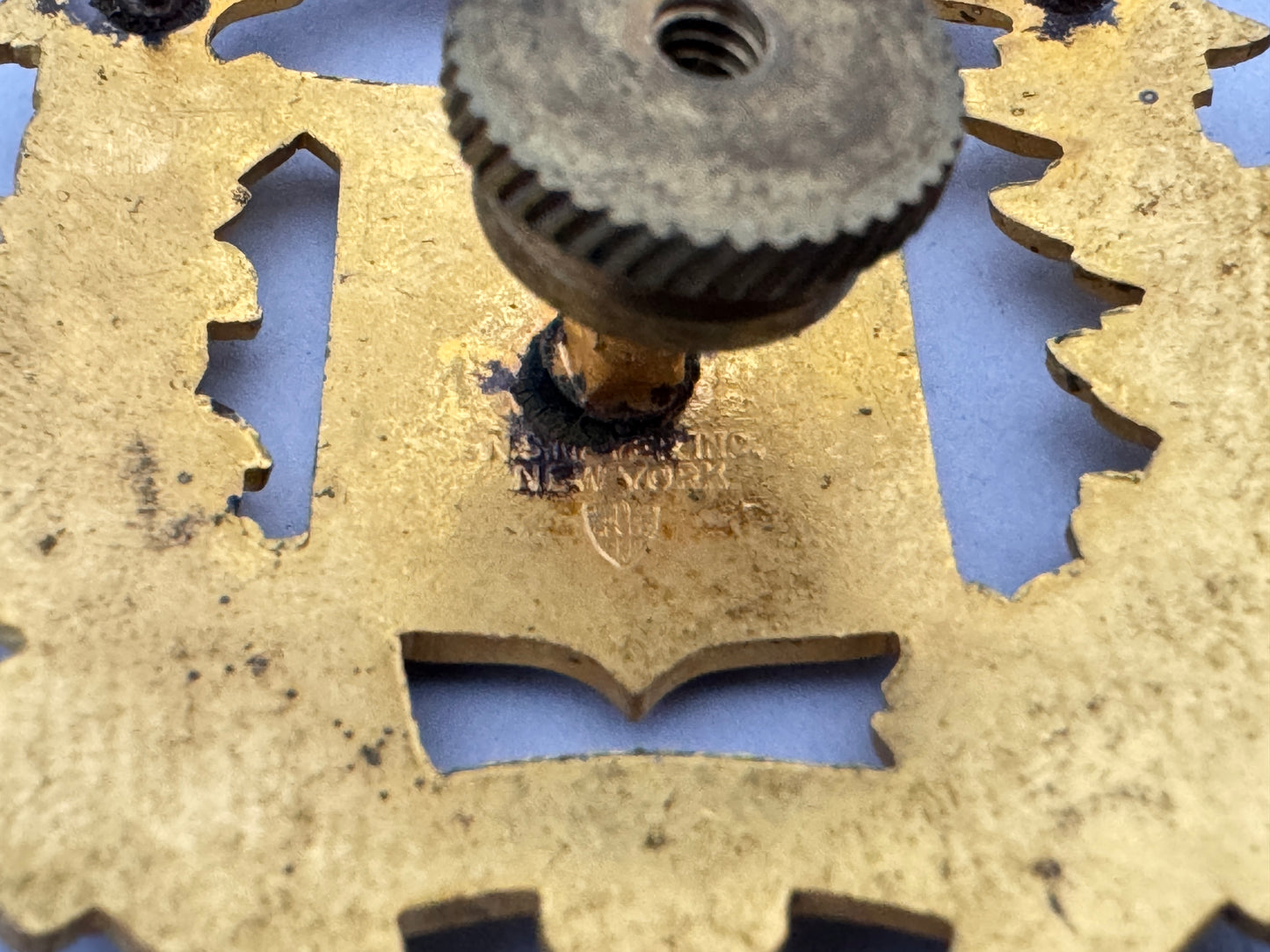 Dominican Republic Police Officer & Other Ranks Cap Badges MEYER NEW YORK