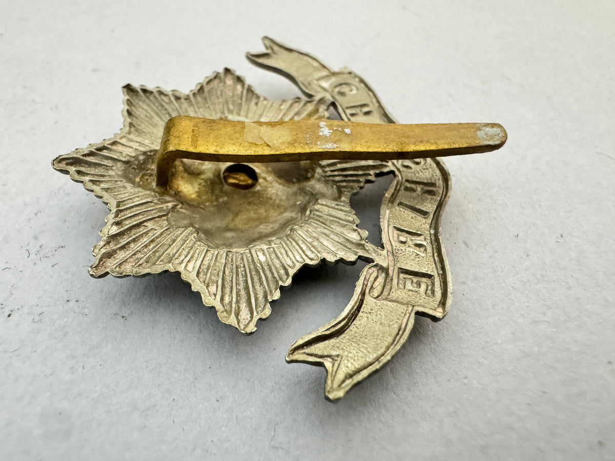 WW1 British Army Cheshire Regiment Cap Badge
