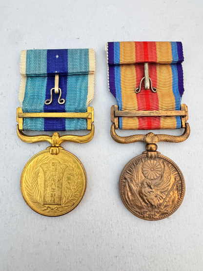 Imperial Japanese War Medals Russian China Wars