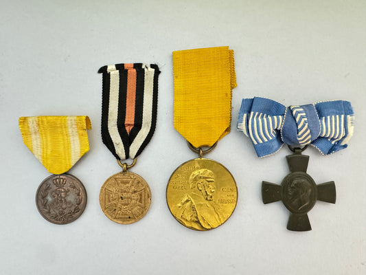 Imperial German Medal Group – Prussia, Saxony & Bavaria