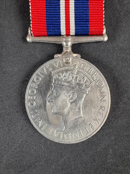Photo 2 of WW2 British The 1939 - 1945 War Medal - collectible militaria item