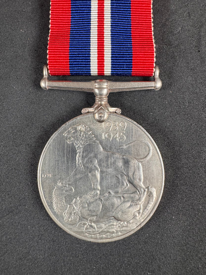 Photo 3 of WW2 British The 1939 - 1945 War Medal - collectible militaria item