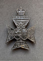 Photo 1 of After WW2 British Army 16th London Regiment (Queen's Westminster) Cap Badge - collectible militaria item