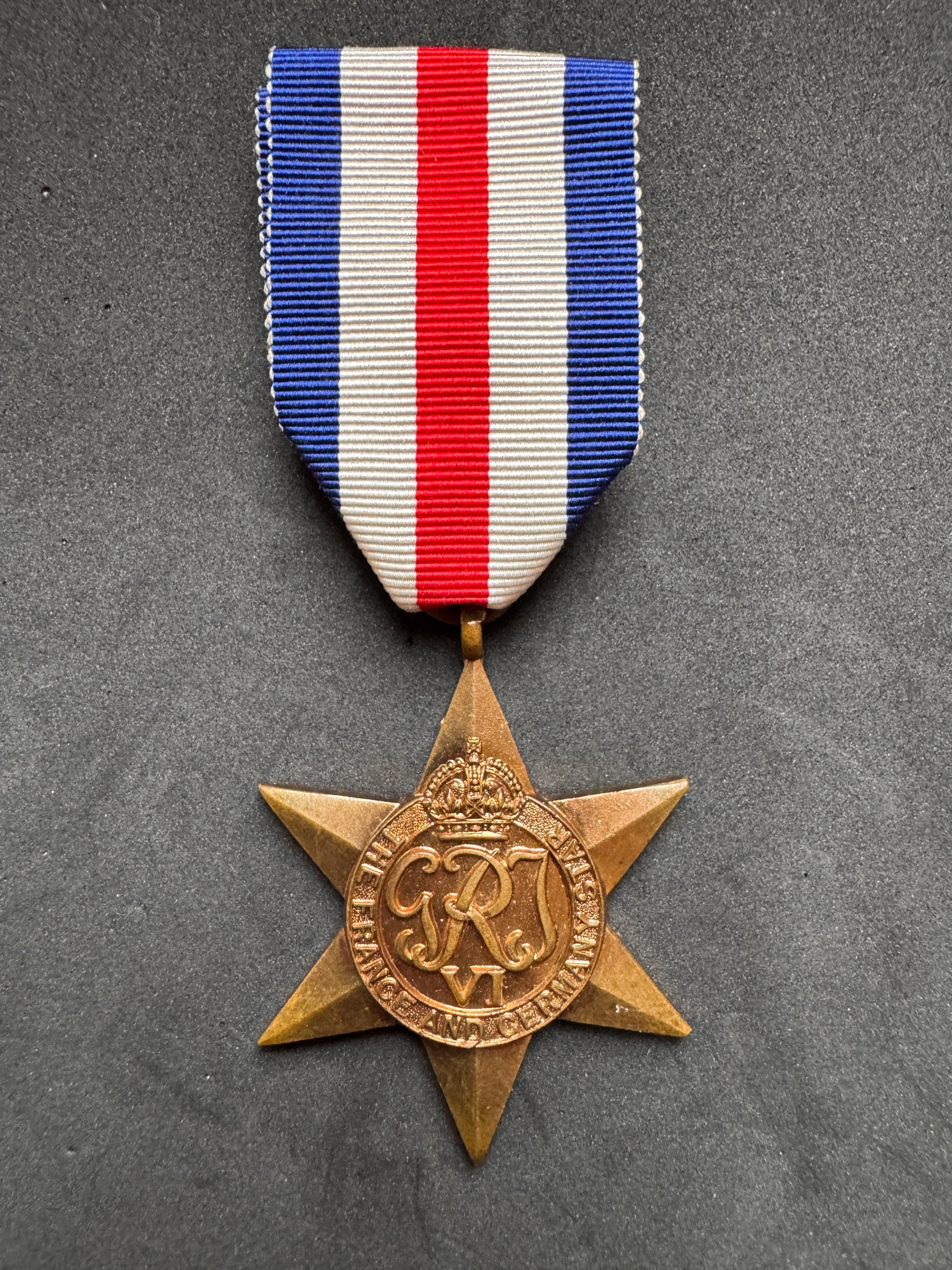 Photo 1 of WW2 British France and Germany Star Medal - collectible militaria item