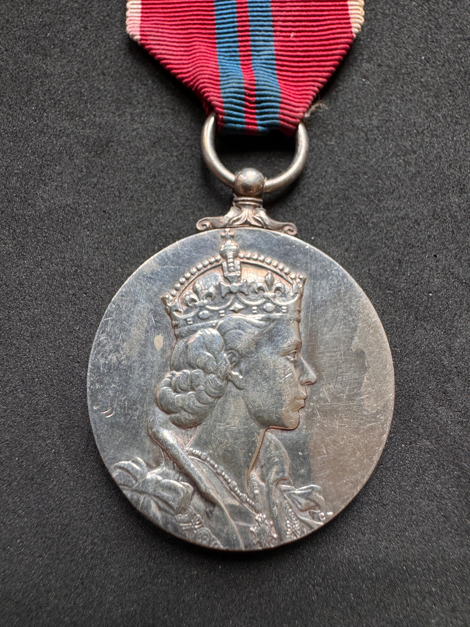 Photo 2 of Queen Elizabeth II Coronation Medal ERII - collectible militaria item