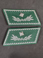 Photo 1 of WW2 German Customs Official Uniform Collar Badges ZollAssistent - collectible militaria item