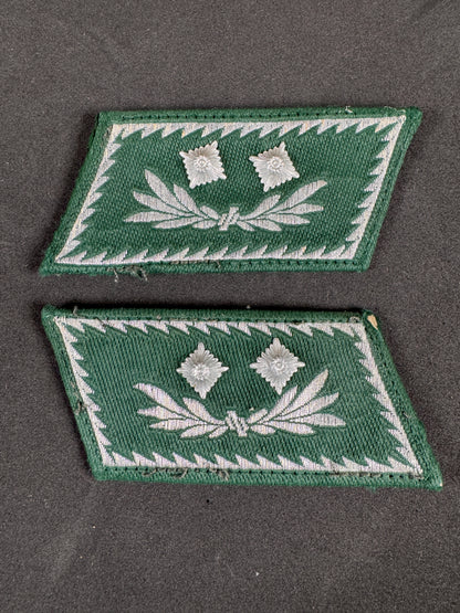 Photo 1 of WW2 German Customs Official Uniform Collar Badges ZollSekretar - collectible militaria item